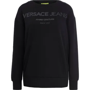 Dámské oblečení Versace Jeans Mikina | Barva:černý | Velikost:38