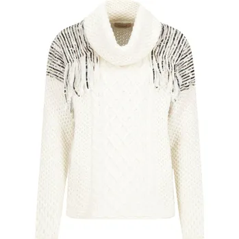 Dámský svetr Twin-Set Rolák | Barva:bílý | Velikost:S