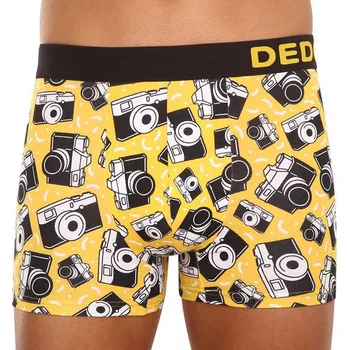 Boxerky Veselé pánské boxerky Dedoles Fotoaparát (GMMT163) XL Možnost vrácení zboží ZDARMA do 120 dnů!