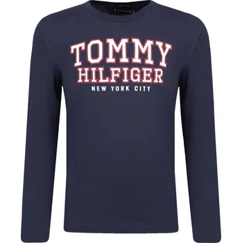 Pánské tričko Tommy Hilfiger Tričko s dlouhým rukávem VARSITY | Barva:tmavě modrá | Velikost:116