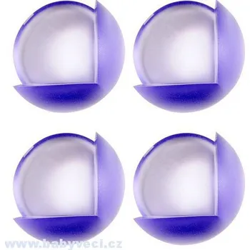 Dětská zábrana Ochrana rohů průhledné > varianta modrá