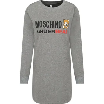 Dámská tunika Moschino Underwear Šaty | Barva:šedý | Velikost:S