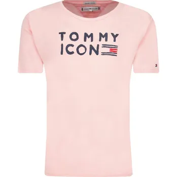 Pánské tričko Tommy Hilfiger Tričko | Barva:pudrově růžový | Velikost:122