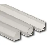 profil AL rohový RS ML-761.043.02.1 čirý difuzor, délka 1m, 16x16mm