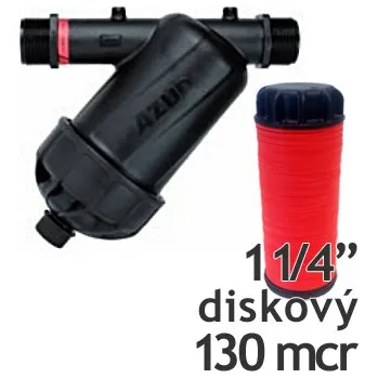 Ochranný vodní filtr Diskový filtr Azud modular 100, 1 1/4″, 130 mcr