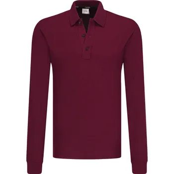Pánské tričko Calvin Klein Polokošile | Barva:vínový | Velikost:XXL