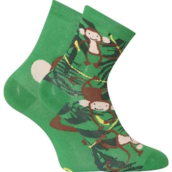 Veselé dětské ponožky Dedoles Opice (GMKS117) 23/26 Možnost vrácení zboží ZDARMA do 120 dnů!