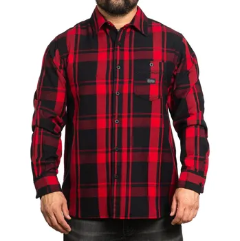 Pánská košile košile pánská SULLEN - OVERCAST FLANNEL - SCM4027_TAM - XXL