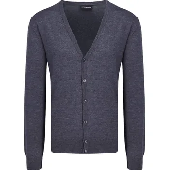 Pánský svetr Emporio Armani Kardigan | Barva:grafitově šedý | Velikost:XXL