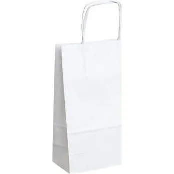 Dárková taška Papírová taška bílá M