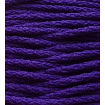 Příze Pro Háčkování Šňůry PES 22 tmavší fialové