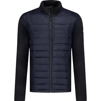 Pánská větrovka Calvin Klein Bunda MIXED MEDIA | Barva:tmavě modrá | Velikost:L