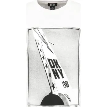 Dámské šaty DKNY Šaty | Barva:bílý | Velikost:S