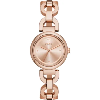 Módní doplněk DKNY Hodinky EASTSIDE | Barva:růžové zlato | Velikost:OS