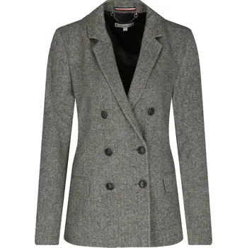 Dámské sako Tommy Hilfiger Vlněná sako | Barva:šedý | Velikost:38