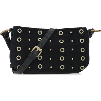 Kabelka Pepe Jeans London Kůžoná crossbody kabelka FATIMA | Barva:černý | Velikost:OS