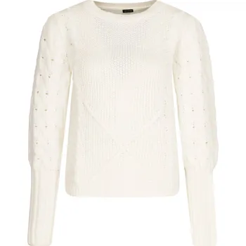 Dámský svetr GUESS JEANS Svetr SARAH | Barva:bílý | Velikost:S
