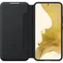 Pouzdro na mobilní telefon Samsung LED View pro Galaxy S22+ černé
