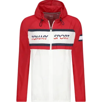 Pánská bunda Tommy Sport Bunda Windbreaker | Barva:červený | Velikost:L