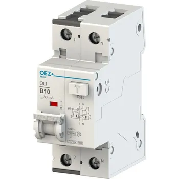 Proudový chránič OEZ:46798 Proudový chránič s nadproudovou ochranou OLI-13C-1N-030F-K