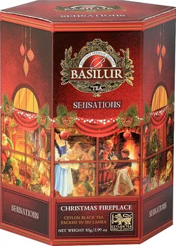 Čaj BASILUR Sensations Christmas Fireplace 85 g