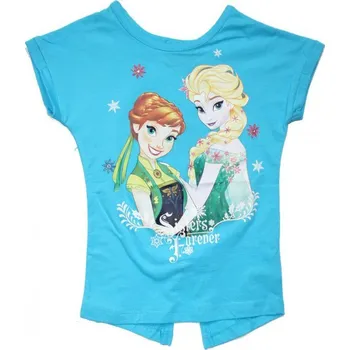 Dívčí tričko Ledové království Frozen azurové 431/103 vel. 98