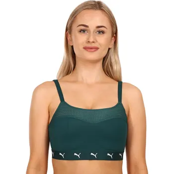 Podprsenka Dámská sportovní podprsenka Puma zelená (701219634 002) XS 701219634 002 Možnost vrácení zboží ZDARMA do 120 dnů!