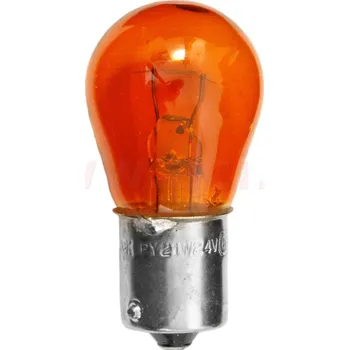 Autožárovka žárovka 24V 21W (patice BAU15s) oranžová
