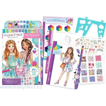 omalovánky Návrhářské portfólio > varianta květiny