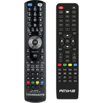 Dálkový ovladač AMIKO VIPER 4K-V20, 4K-V30, 4K-V40 - dálkový ovladač duplikát
