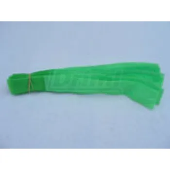 Páska na nohu textilní, 35cm, signální, suchý zip, balení 10ks oranžová