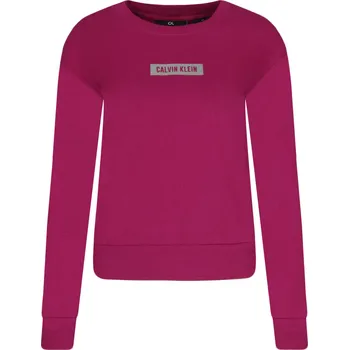 Dámské oblečení Calvin Klein Performance Mikina | Barva:růžová | Velikost:L