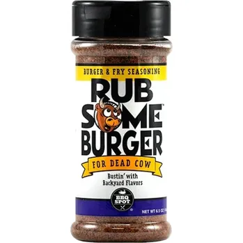 Koření Rub Some BBQ koření Burger 184g Rub Some