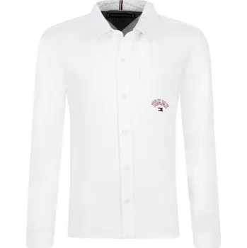 Pánská košile Tommy Hilfiger Košile SOLID TWILL | Barva:bílý | Velikost:140