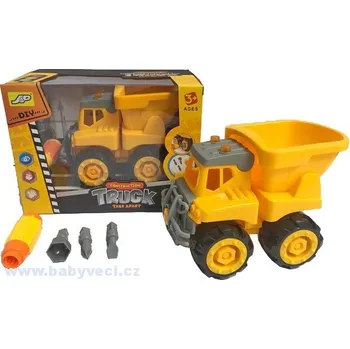 ostatní stavebnice šroubovací sklápěčka se zvukem > varianta sklápěčka se zvukem