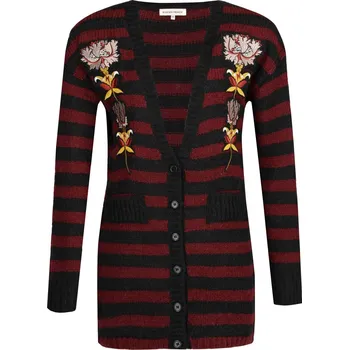 Dámský svetr Silvian Heach Kardigan GEMESI | Barva:černý | Velikost:S