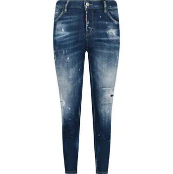 Dámské kalhoty Dsquared2 Džíny Cool Girl Cropped | Barva:tmavě modrá | Velikost:38