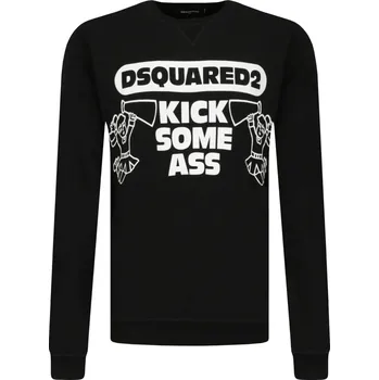 Pánská mikina Dsquared2 Mikina college | Barva:černý | Velikost:M