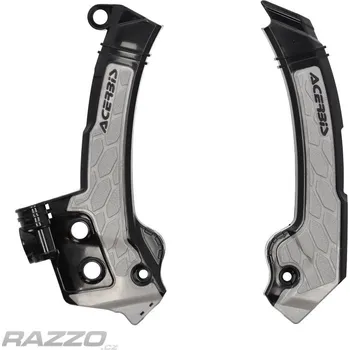 Chrániče rámu Acerbis X-Grip Frame Protector Husqvarna TC / FC 23-.. TE / FE 24-.. Black Grey