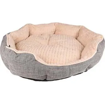 Pro psa Pelech FLAMINGO Zupo osmihranný šedý/béžový 75x65x18cm