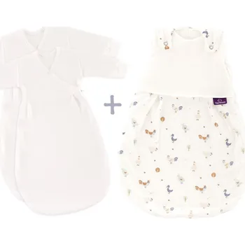 Spacák TRÄUMELAND Spací pytel Liebmich 3dílný set Kikeriki 50/56