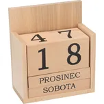 ČistéDřevo Dřevěný kalendář CZ444 buk