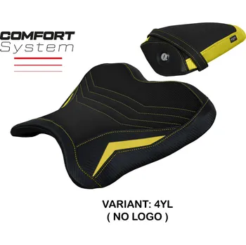 Moto sedlo TPZ Italia Potah sedla Yamaha R1 (15-25) Kagran comfort model potah sedla: bez loga 4YL (yellow)