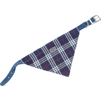 Obojek pro psa Nobby Scarf obojek se šátkem modrá 42cm