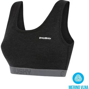 Podprsenka Husky Merino termoprádlo Podprsenka M, black