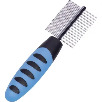 Kartáč pro zvířata Nobby Comfort Line MINI oboustranný hřeben pro hlodavce 16+31 zubů