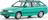 Abrex Škoda Felicia FL Combi (1998) 1:43, zelená Pacific metalíza