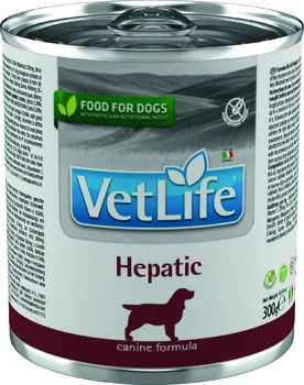 Krmivo pro psa Vet Life Natural Dog konzerva Hepatic 300 g