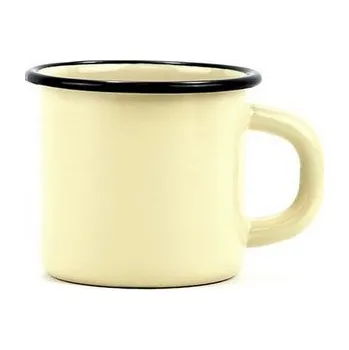 hrnek smalt pr.8cm 0,4l KRÉM