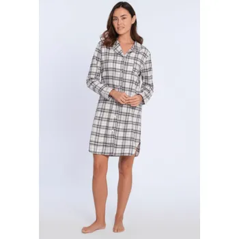 Dámská noční košile Guasch Avril krémová/černá